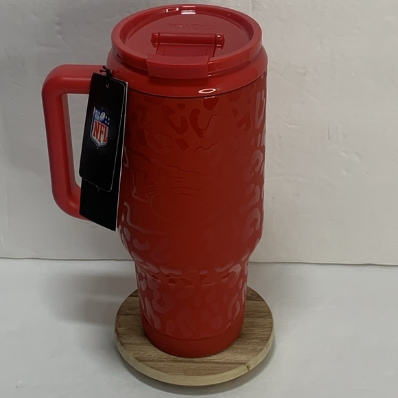 Kansas City Chiefs 32 oz Igloo x NFL Travel Tumbler Flip N’ Sip NWT - Picture 2 of 9